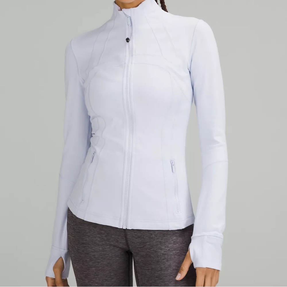Lululemon Define Jacket Luon- Blue Linen Color